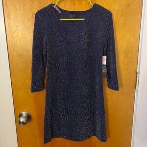 Purple sequin dress (size XS, new)